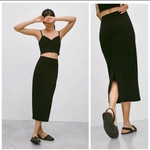 Babaton Johan Pencil skirt Aritzia Size XS in Blue